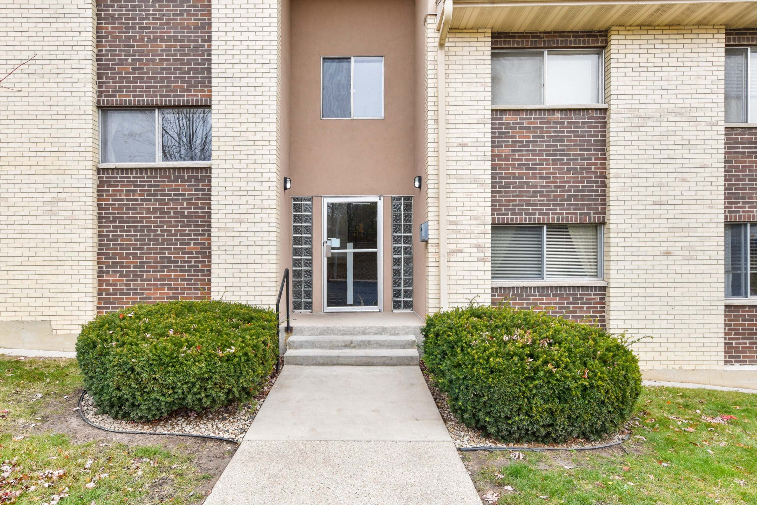 Executive East Apartments Front Door