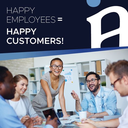 Happy Employees = happy customers